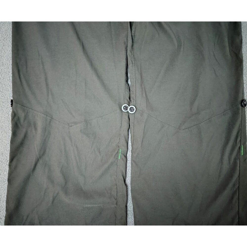 Alpine Parrot Women's Ponderosa Pants Sz (16) Dark Green Cargo Hiking Bootcut - Picture 6 of 8